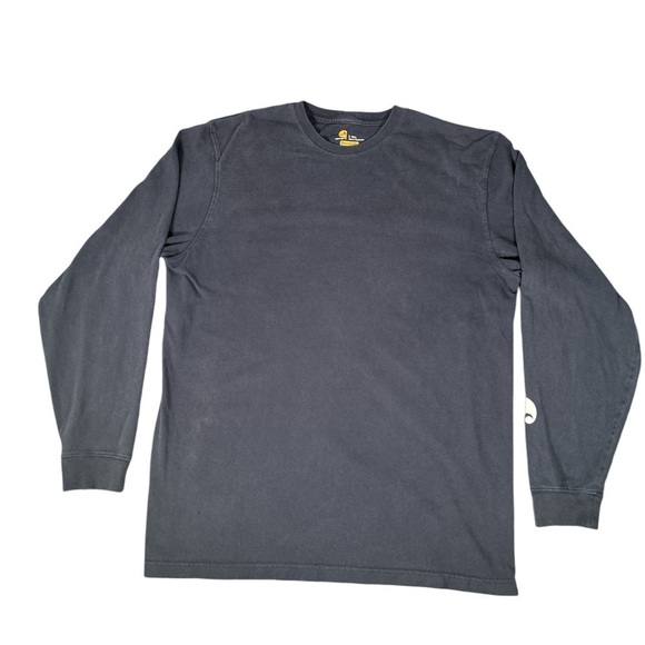 Carhartt Other - Carhartt Mens Large Long Sleeve Shirt Tall Black Workwear
